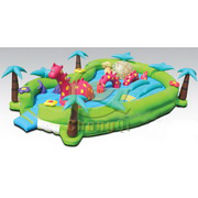 Giraffe tortoise inflatable amusement park